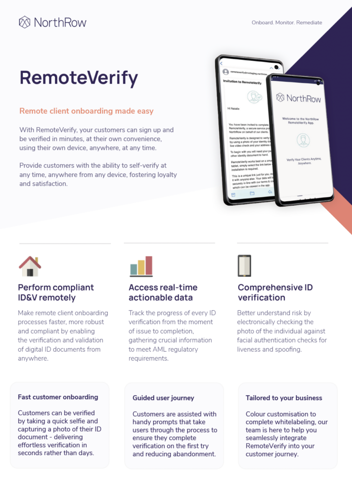 RemoteVerify brochure