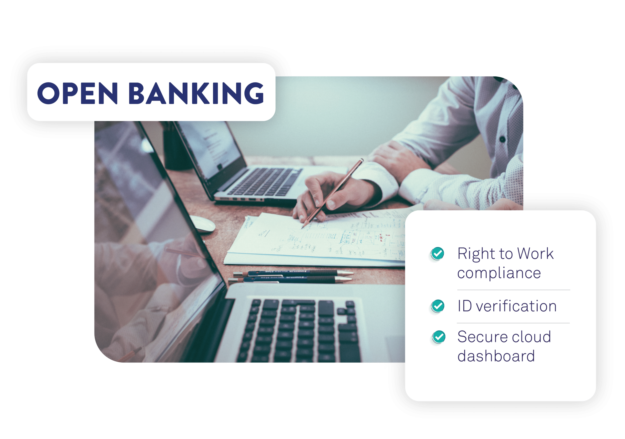 Account verification with open banking